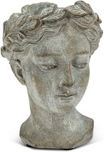 Abbott Collection 27-GODDESS-535-XS Xs Women Head Planter-6.5&quot; H, 6.5 inches H, - £28.76 GBP