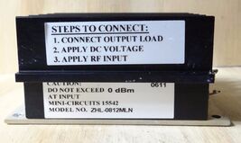 MINI CIRCUITS MODEL ZHL-0812MLN  Amplifier 800-1200MHz,50ohm - $1,295.38 MXN
