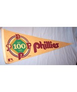 1983 MLB Philadelphia Phillies 100th Anniversary Pennant - $21.95 CAD