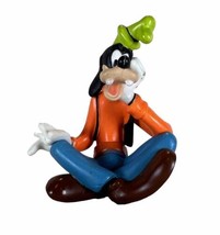 GOOFY Cross Leg Sitting Disney Action Figure PVC Toy Decoration Cake Top... - £7.86 GBP