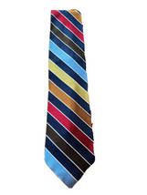 Paul Fredrick Silk Tie Multi-Stripe - £8.20 GBP