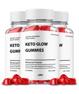 Keto Glow ACV Gummies, Max Strength All Natural Supplement, KetoGlow (3 ... - $710.03 MXN