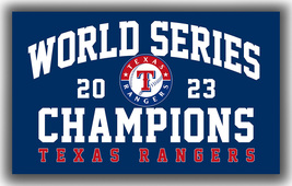 Texas Rangers Team Baseball Flag 90x150cm3x5ft World Series Champions 20... - $14.95