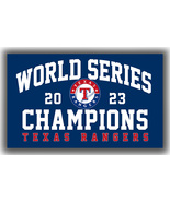 Texas Rangers Team Baseball Flag 90x150cm3x5ft World Series Champions 20... - £11.88 GBP