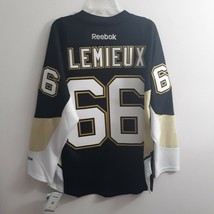 Reebok Nhl Pittsburgh Penguins Mario Lemieux Black Premier Jersey Size Medium - £92.63 GBP