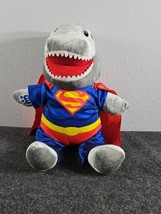 Build a Bear Great White Shark Toothy Shark Week Wearing a Superman Costume BAB! - £15.71 GBP