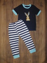 NEW Boutique Boys Easter Bunny Rabbit Short Sleeve Outfit Set - £6.25 GBP