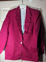Lands End size 8 red one button blazer - €21,30 EUR