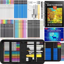 The 78-Piece Drawing Set Sketching Kit From Ibayam Is A, And Beginners. - £29.79 GBP