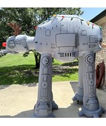 9&#39; Gemmy Airblown Inflatable Christmas Star Wars AT-AT Walker As A Reindeer - €206,34 EUR