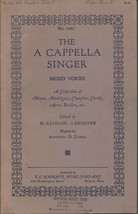 4 Christmas Music A Cappella Singer Books Mixed Voices 1936 Song Singing... - $29.70