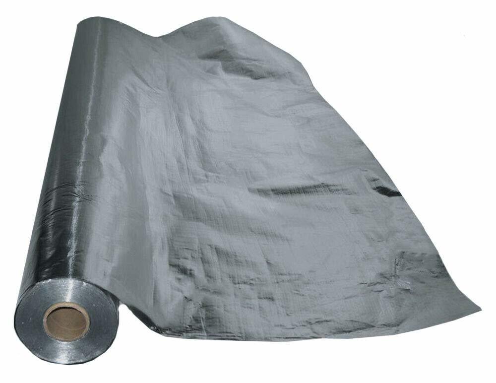 Reflective Foil Insulation Radiant Barrier Industrial Strength 4ft x 4ft... - $13.88