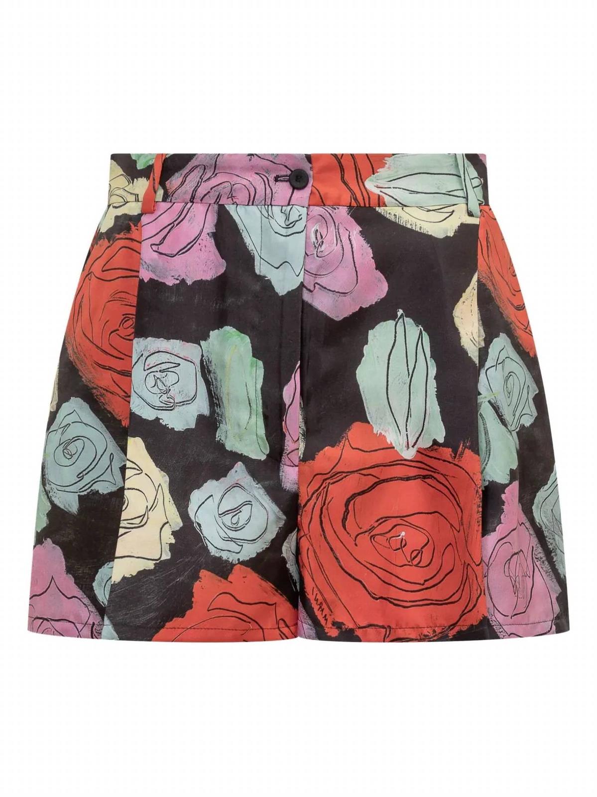 Marni Orion-Print Tailored Shorts Black - $453.00