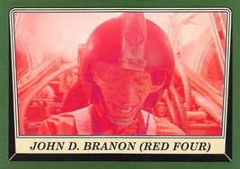 2016 Topps Star Wars Rogue One Mission Briefing GREEN 90 John D. Branon Red Four - £0.69 GBP