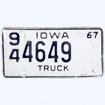 1967 United States Iowa Webster County Truck License Plate 94 4649 - £14.75 GBP