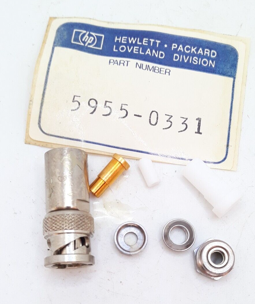 HP 5955-0331 BNC Connector - Vintage Part - $9.99