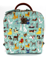 Disney Dooney &amp; and Bourke Dogs Backpack Purse Pluto Stitch Bolt Blue NW... - £249.87 GBP