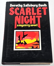 Scarlet Night by Dorothy Salisbury Davis, First edition HCDJ in Good Condition - £10.38 GBP