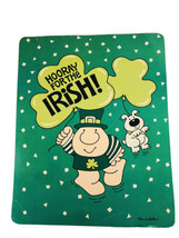 Vtg American Greetings 80s Ziggy Saint Patrick&#39;s Day Decoration Die Cut Out  - $14.81