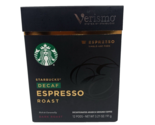 Starbucks Verismo Decaf Espresso Roast Pods, 12 count box, Dark Roast - $21.77