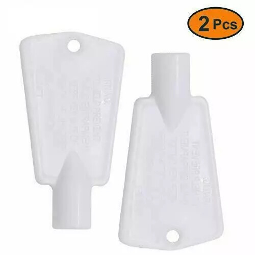 2 Pack Freezer Door Lock Key 297147700 for Kenmore Gibson Frigidaire Kel... - $9.80