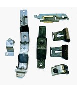 1987 Chrysler LeBaron Convertible RH Right Assorted Door Brackets w Wind... - $422.62 MXN
