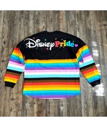 NEW Disney Spirit Jersey Adult X-LARGE Black Cast Member Pride Rainbow M... - $119.79