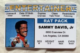 Sammy Davis Jr Novelty Card Music Singer Actor Rat Pack Candy Man Sinatra - £7.14 GBP