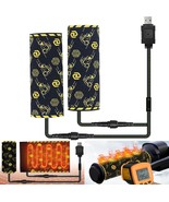 Waterproof Heated Motorcycle Grips Handlebar 5V USB Powered Electric Sle... - $21.08