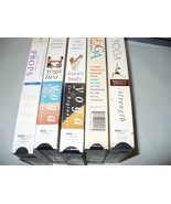 Lot of 5 VHS Yoga and Fitness Tapes  - £2.33 GBP