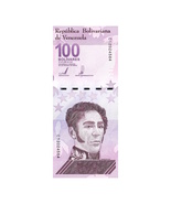 Banknotes (1) Venezuela 2021 100 Bolivar Digitals Note New Uncirculated - $12.23 CAD