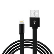 Reiko 30 Pcs  Flat Apple Ipad Air Usb Data Cable 3.2 Feet In Black - £55.36 GBP