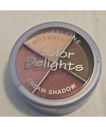 Maybelline Color Delights cream shadow ~ 50 BERRY BLAZES ~ eye shadow quad - $148.19 MXN