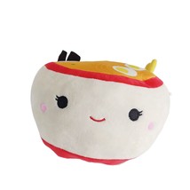 Kellytoy Squishmallows 8&quot; Raisy the Ramen Noodle Bowl 2021 Snack Foodie Squad - £14.94 GBP