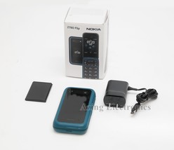 Nokia 2780 TA-1420 Flip Phone Unlocked - Blue image 1