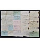 LOT 1958 antique 20 LOVE LETTERS Pvt DONALD CASE canadensis pa Margie Sm... - £108.73 GBP