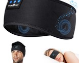 Sleep Headphones Bluetooth 5.2 Headband, Sports Wireless Earphones Sweat... - $37.99
