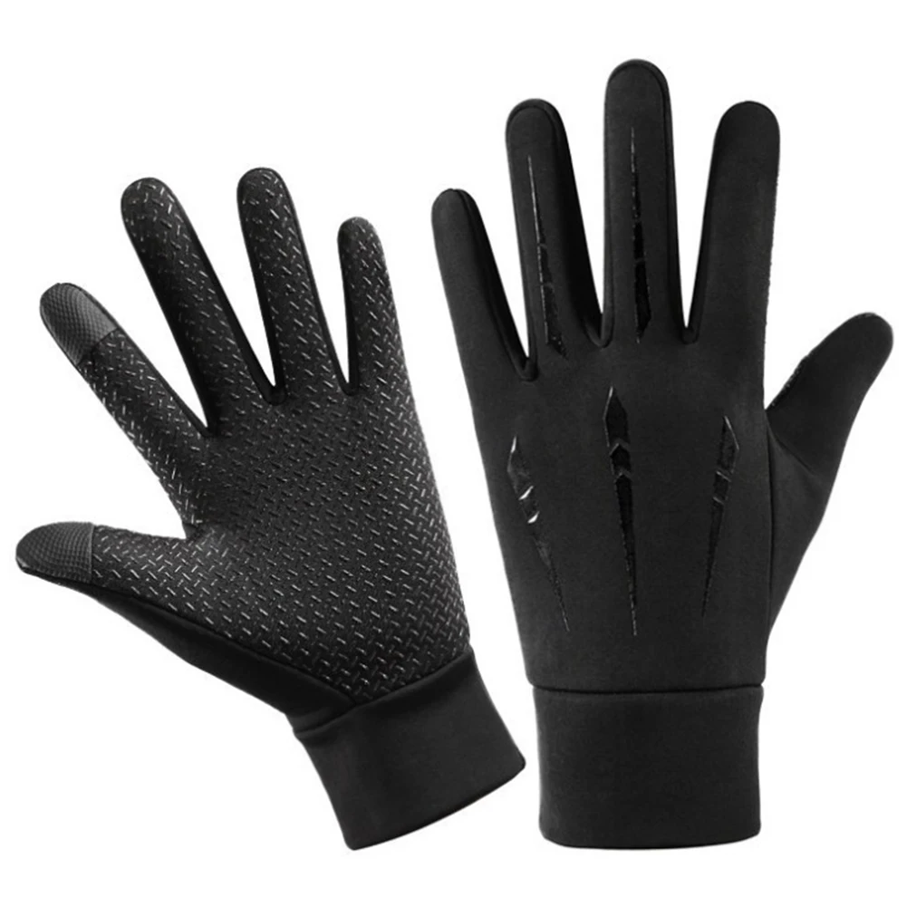 Winter Thermal Gloves Fishing Hand Gloves TouchScreen Motorcycle Gloves Full Fin - £83.15 GBP