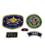 Vtg 1985 BSA Boy Scouts Patch Pin Lot East Carolina Council Nat Scout Ja... - $20.69 CAD