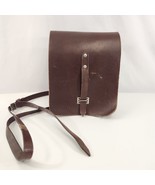 Soviet Russian Map Field Bag Military Planchet Brown Leather Army Sergea... - £30.26 GBP