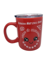Sriracha Hot Chilli Sauce Mug With Lid - $19.79