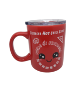 Sriracha Hot Chilli Sauce Mug With Lid - €16,81 EUR
