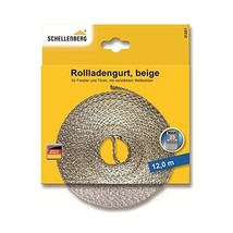 Schellenberg 31201 Roller Shutter Winding Belt 23 mm x 12.0 m Beige  - €19,45 EUR