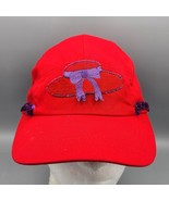 Women&#39;s Red Hat Society Sequin Sparkle Shiny Baseball Cap Hat Patch Embr... - $19.34