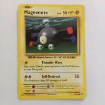 Pokemon Magnemite TCG Card Evolutions 2016 Common 37/108 MINT - £22.67 GBP