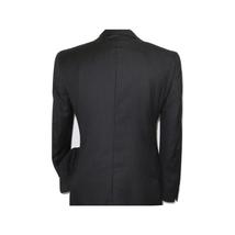 Mens Wool Cashmere Black Stripe Business Suit Giorgio Cosani Two Button 910 image 4
