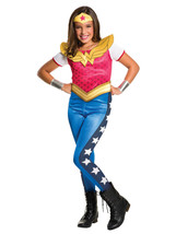 Rubie&#39;s Costume Kids DC Superhero Girls Wonder Woman Costume, Large - £72.37 GBP