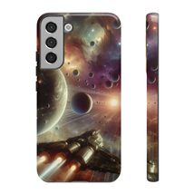 Space Art Tough Cases, Spaceship Traveling Protection for iPhone Galaxy ... - $524.68 MXN