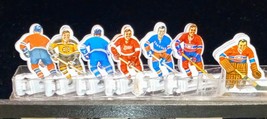 Vintage 1960s Eagle Toys Metal Nhl Hockey Players 6 Team Set In Case - $750.00