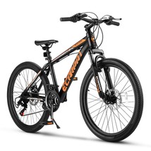 24&quot; Adult Mountain Bike | Aluminum Frame | 21-Speed - £204.11 GBP